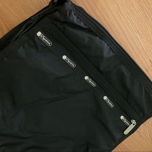Black LeSportSac nylon tote